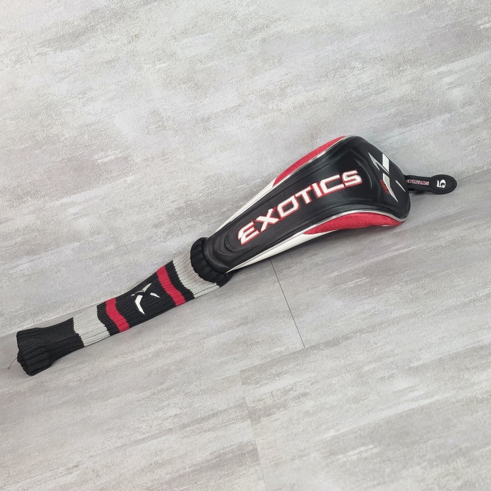 Tour Edge Exotics XCG 5 Fairway Wood Driver Headcover Good Condition